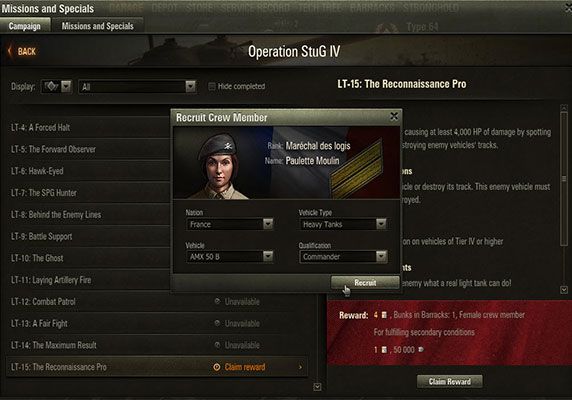 world of tanks grand battle personal missions