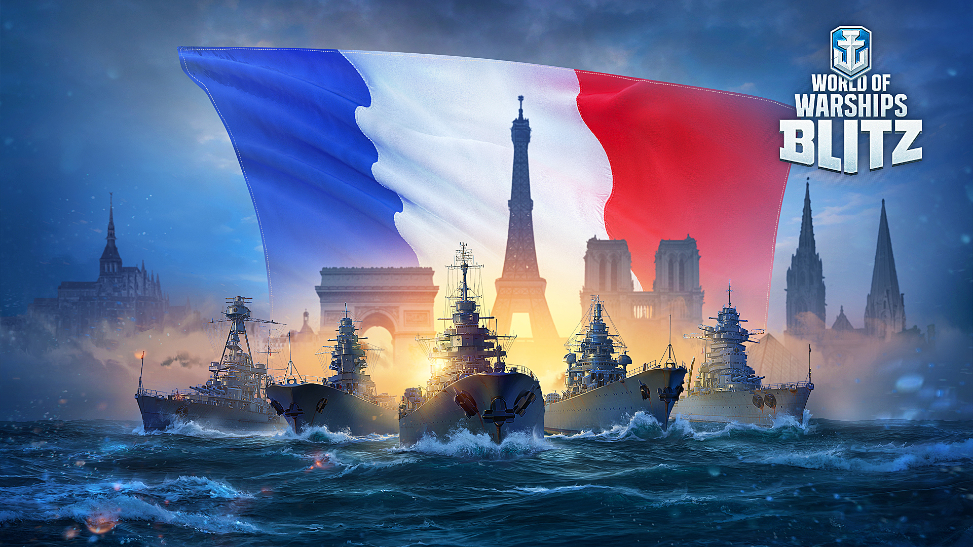 world of warships +blitz french battleship lyon
