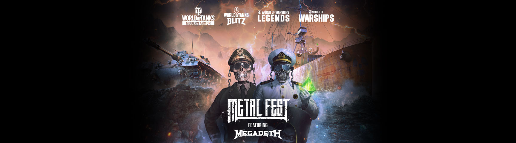 Megadeth Heads to Wargaming's Metal Fest!